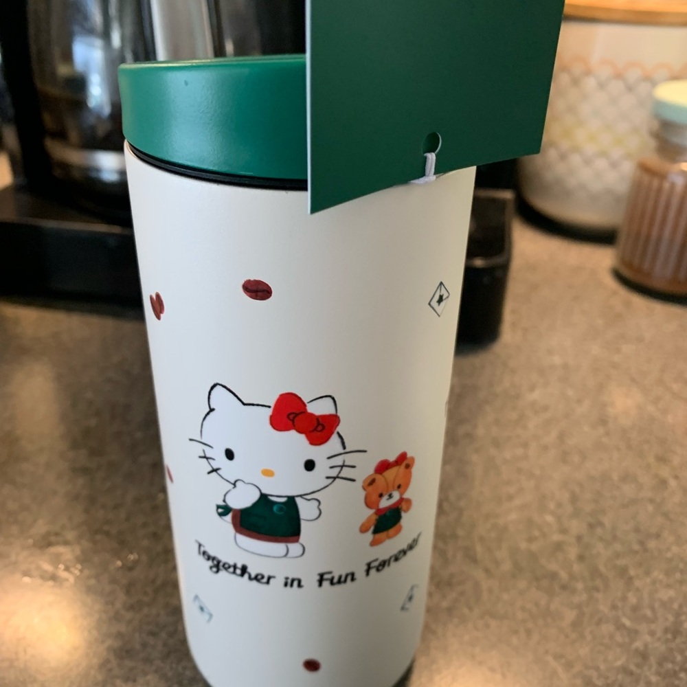 Hello Kitty Starbucks 12oz. Travel Mug
